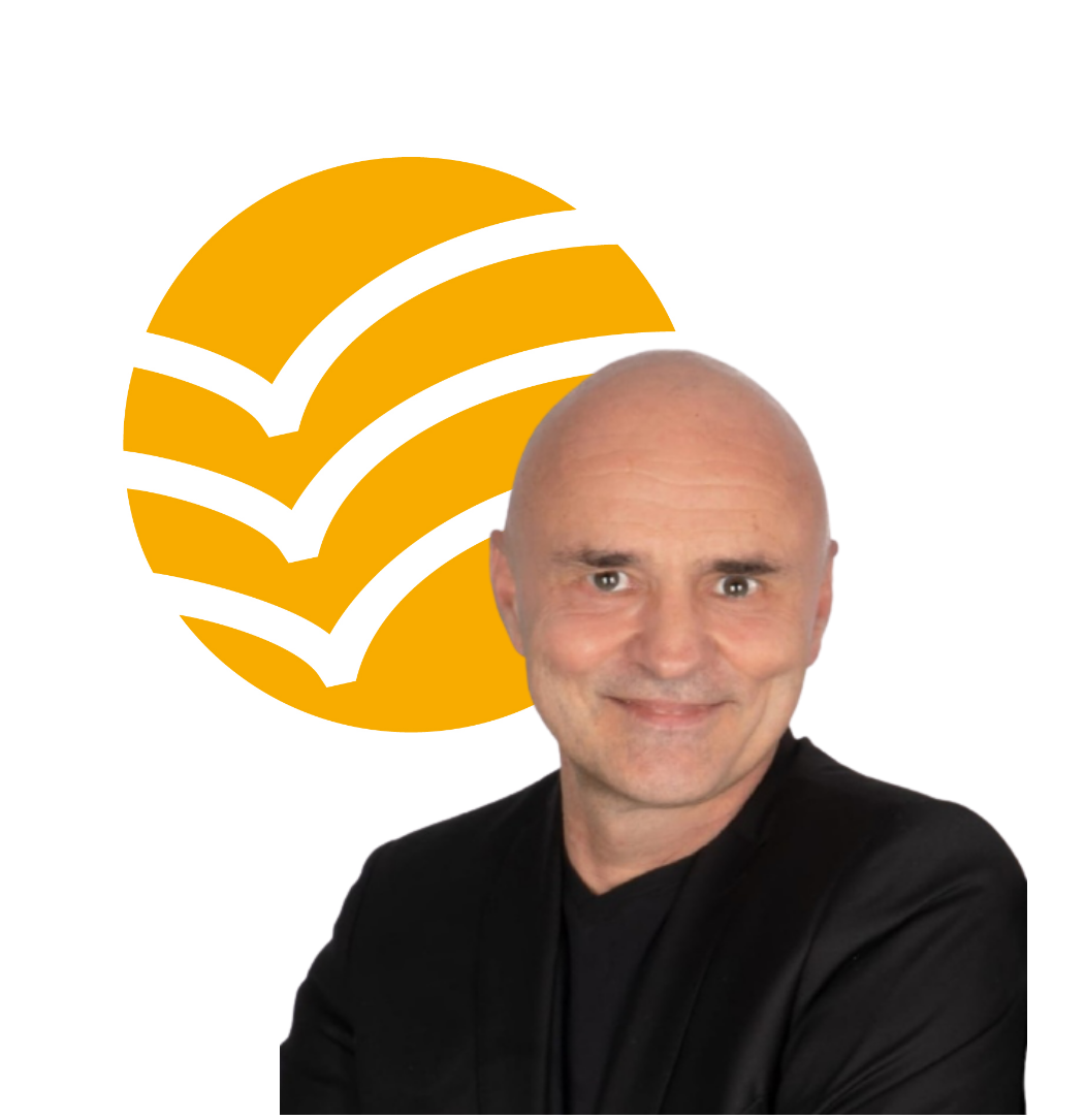 Reinhard Wirtz mit wingwave Schmetterling